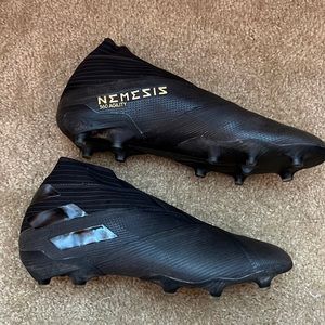 Adidas Nemeziz 19+ FG Black Soccer Cleats